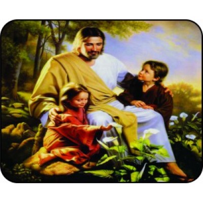 Mouse Pad Jesus e as crianças